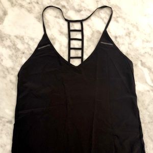 Lululemon Black workout tank